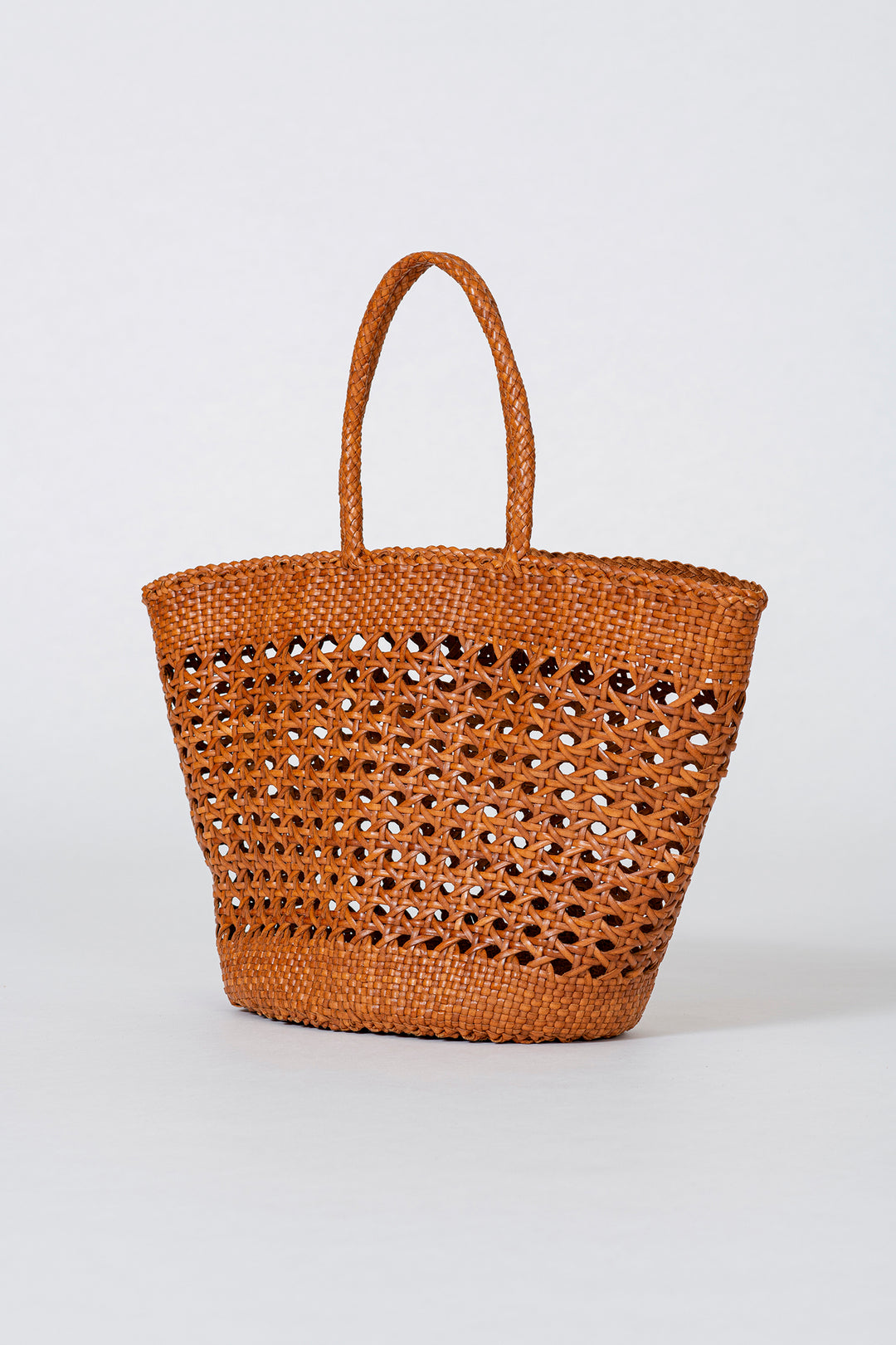 Dragon Diffusion woven leather bag handmade - Cannage Market XL