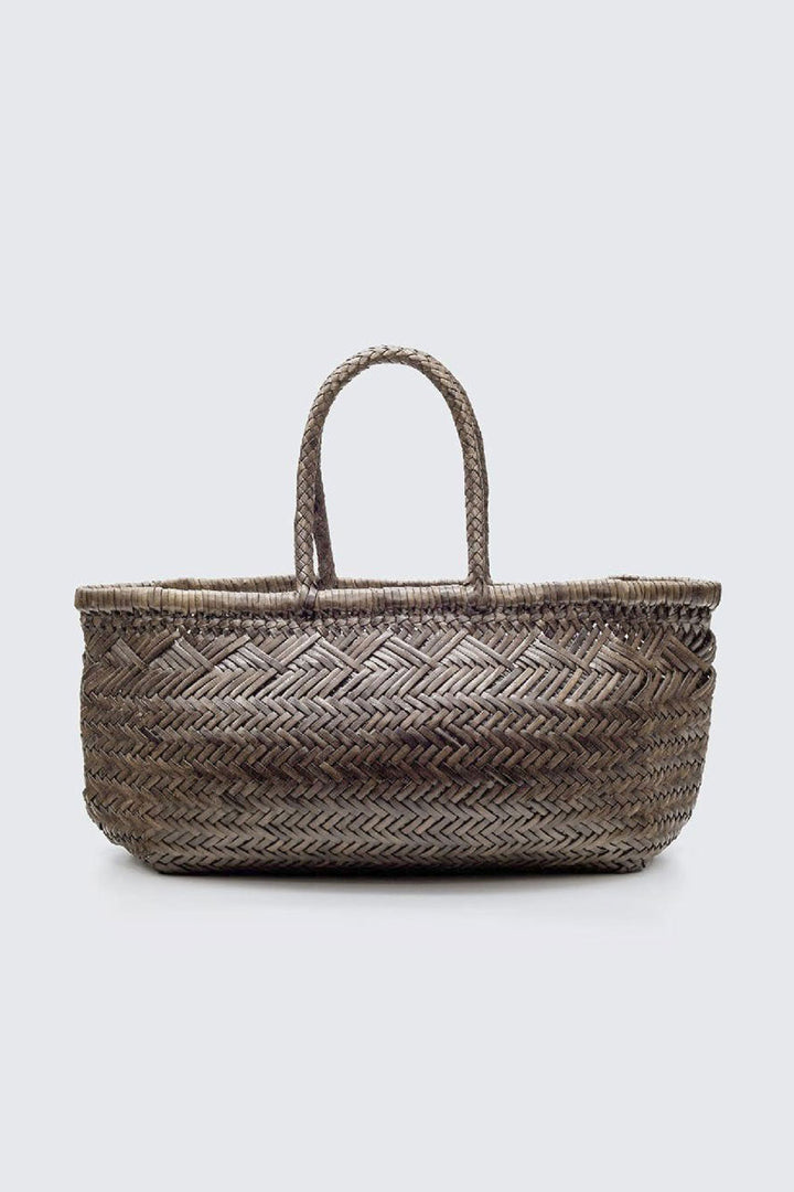 Dragon Diffusion woven leather bag handmade - Triple Jump Big 6 lines Military