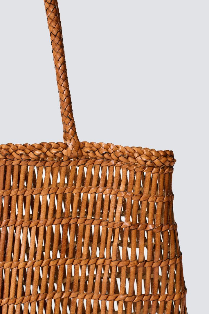 Dragon Diffusion woven leather bag handmade - Dora Tote